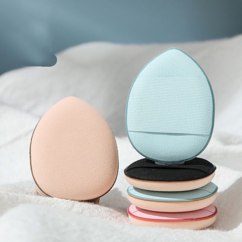 Set 5 / 2 Mút Trang Điểm Tròn Mềm Mại Có Thể Giặt Tiện Dụng