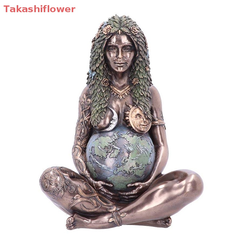 Đồ trang trí Nhân Vật Mẹ Và Trái Đất Kích Thước 15CM Bằng Polyresin