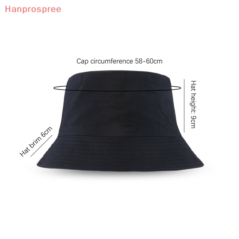 Hanprospree > Mũ Xô Cotton Màu Trơn Có Thể Gấp Lại Dùng Đi Câu Cá Đi Biển Mùa Hè Cho Nam Và Nữ
