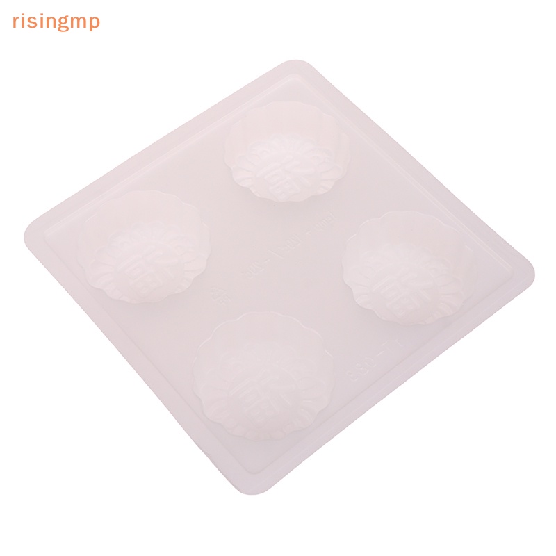 Khuôn Nhựa Làm Bánh Trung Thu 4 Ngăn Hình Chữ Fu DIY