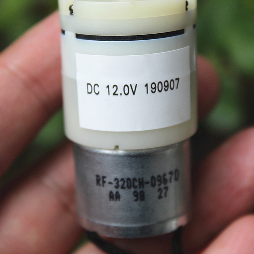 Máy Bơm Khí Mini Mciro 27mm * 45mm 320 DC 6V-12V 85kpa 4.3mm