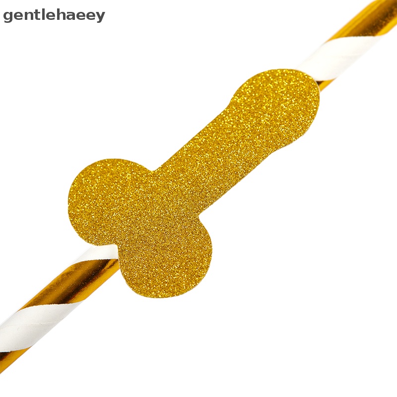 Set 6 Ống Hút Dùng Một Lần Trang Trí Tiệc