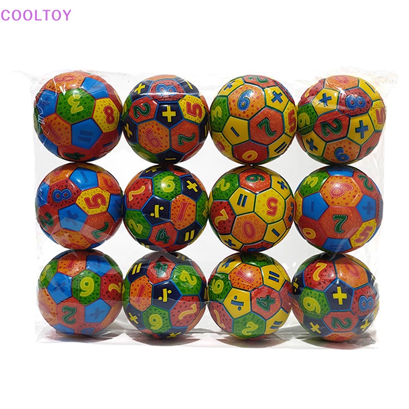 Cooltoy Đồ Chơi Xếp Hình Bóng Đá Màu Trơn 6.3CM Giáo Dục Sớm Cho Trẻ Em HOT