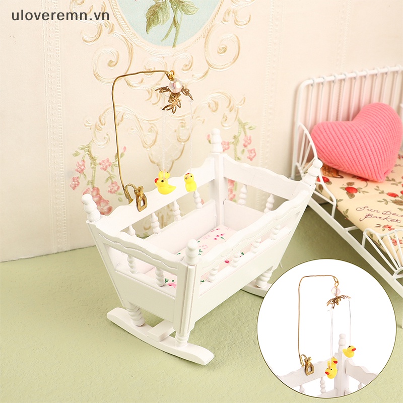 Đồ trang trí Chú Vịt Nằm Ngủ Mini Tỷ Lệ 1: 12 Trang Trí Nhà Búp Bê