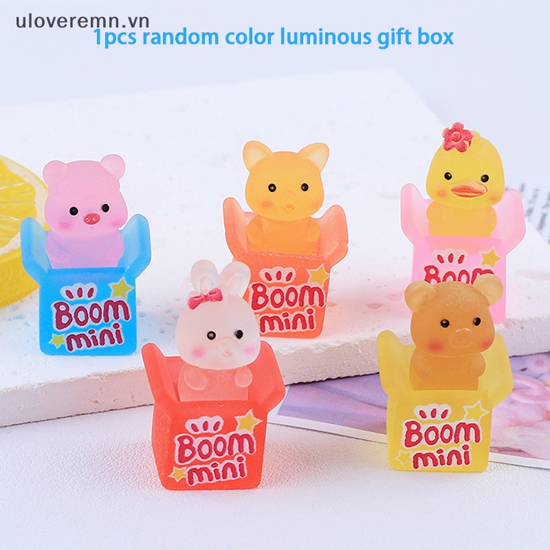 1 Đồ trang trí Động Vật Hoạt Hình Phát Sáng Trang Trí Xe Hơi