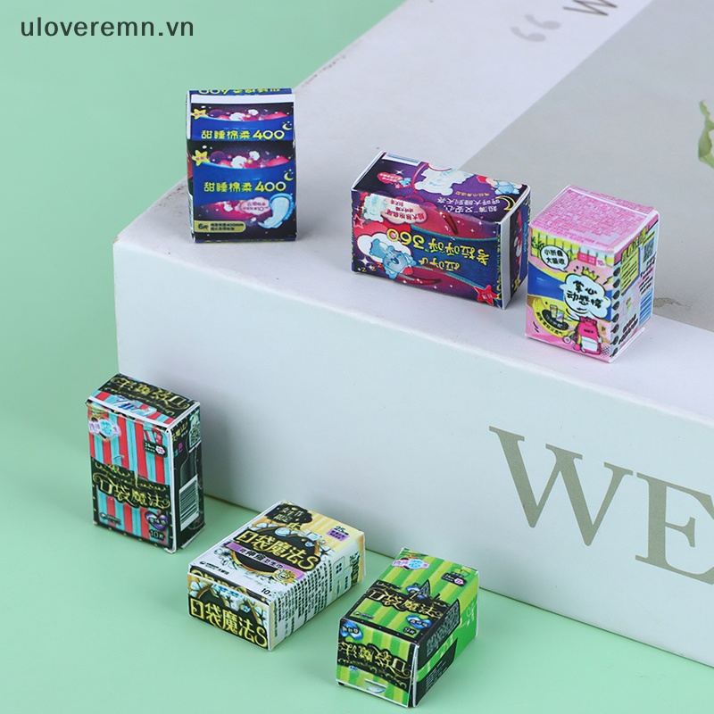 Khăn Vệ Sinh Mini Trang Trí Nhà Búp Bê