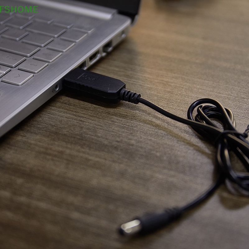 Cáp Chuyển Đổi Tăng Áp DC 5V Sang 12V 2.1 X 5.5Mm Kèm Đèn Báo Mới