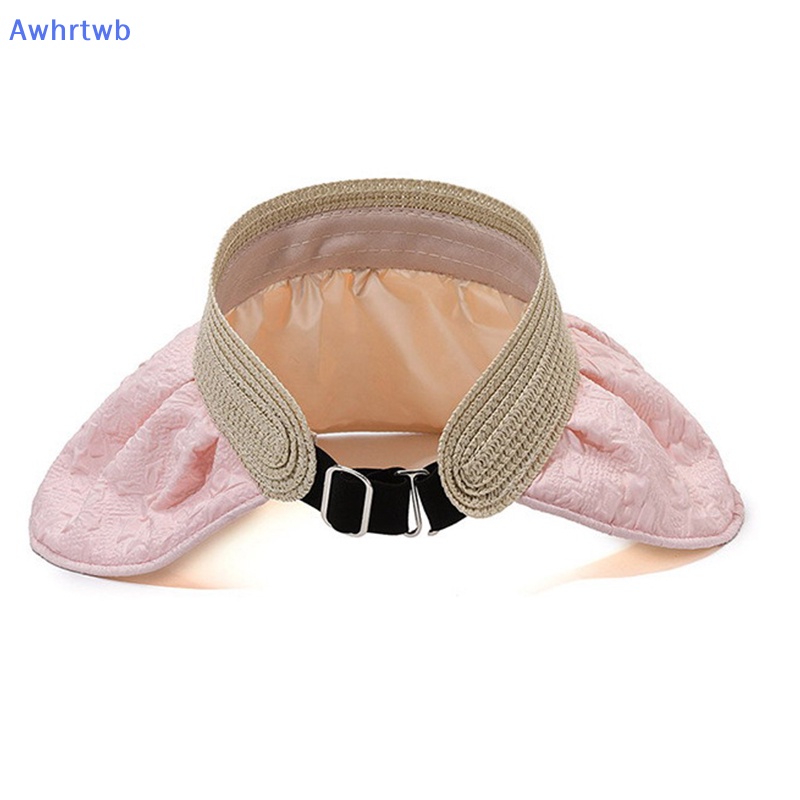 Mũ Tai Bèo Vành Rộng Hở Chóp Chống Tia Cực Tím Điều Chỉnh Được Phong Cách Hàn Quốc Mới