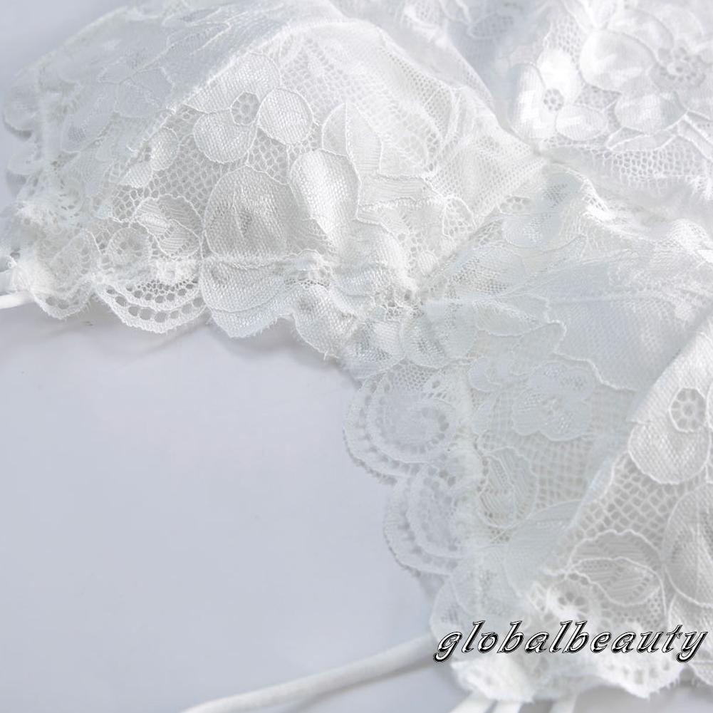 Áo Bra Hai Dây Phối Ren Màu Sắc Thời Trang Gợi Cảm Cho Nữ