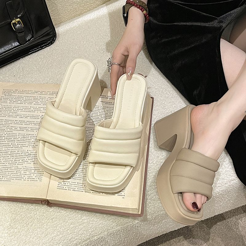 Vasibaen Dép Sandal Đế Xuồng Chống Thấm Nước Thời Trang Cho Nữ