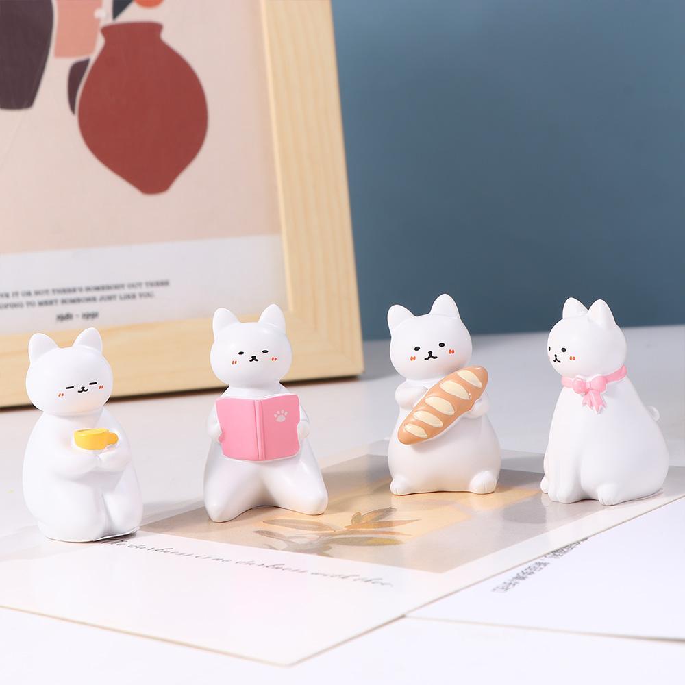 Mô Hình Mèo Trang Trí Tiểu Cảnh Chất Lượng Cao