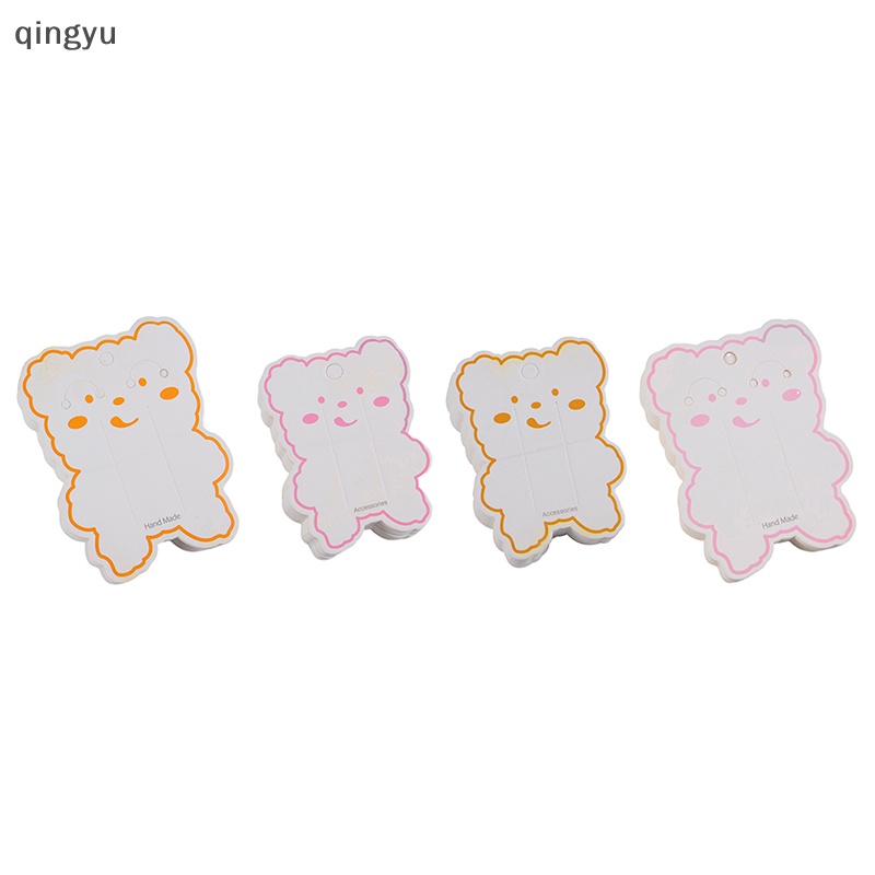 Set 50 Kẹp Tóc Hình Gấu Hoạt Hình DIY Dành Cho Trẻ Em