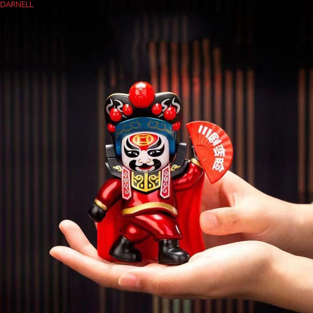 Mô Hình Búp Bê DARNELL Thay Đổi Khuôn Mặt Phong Cách Trung Hoa Độc Đáo Trang Trí Nhà Cửa