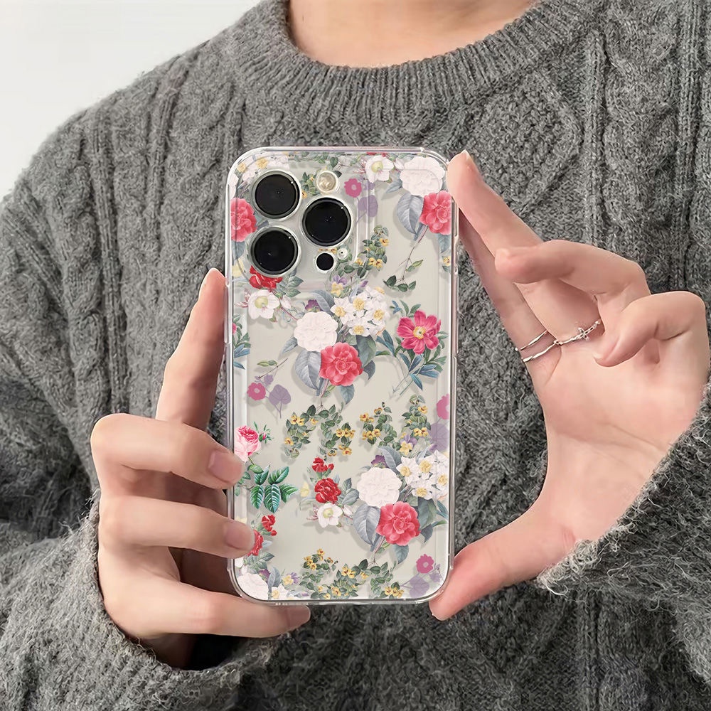 ✅Ốp Điện Thoại Mềm Chống Sốc Phong Cách Retro Cho Iphone 13iphone12 Safflower 78 11 14Promax6In plus 5TK8