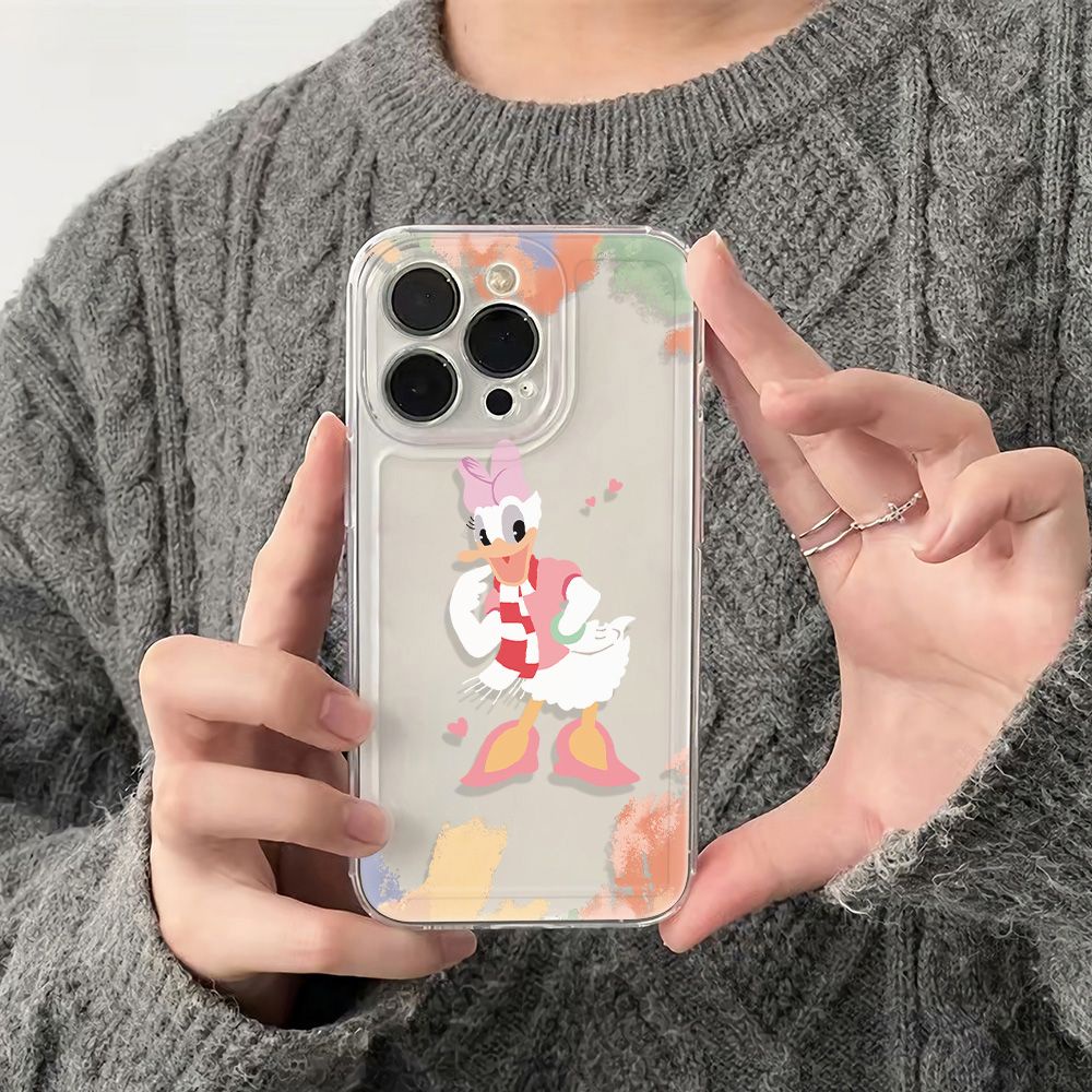 ✅Ốp Điện Thoại Dẻo Họa Tiết Hoa Cúc Đơn Giản Chống Sốc Cho Iphone 11 13Max Plus 14 Pro 12 6In78 20OS