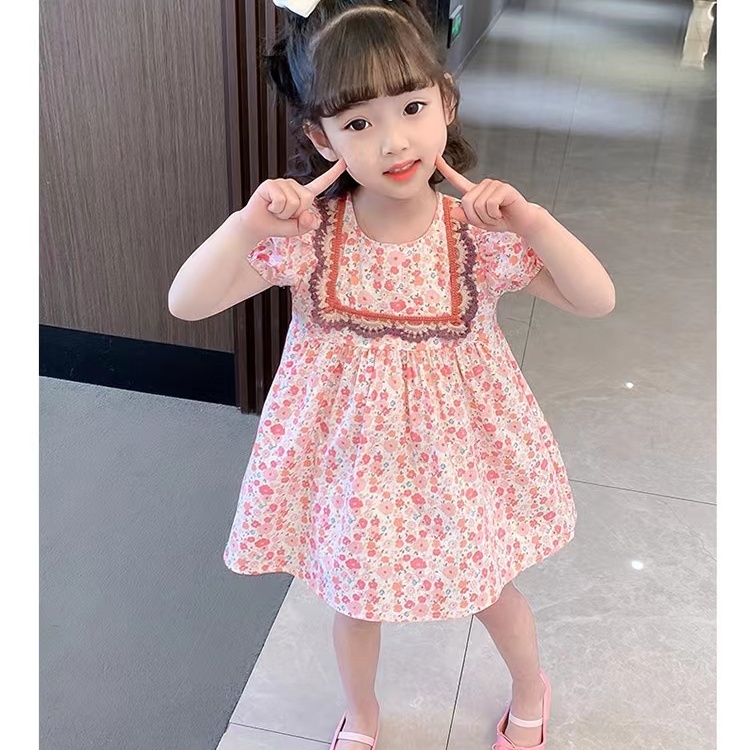 Đầm Cotton In Họa Tiết Hoạt Hình Dễ Thương Thời Trang Cho Bé Gái 2023 2020