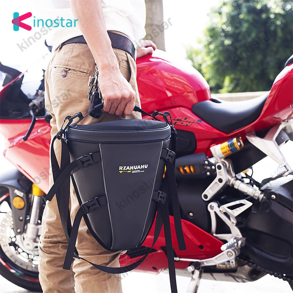 Rzahuahu đa Chức Năng Phía Sau Ghế Túi đuôi Túi Xe Máy/Xe đạp điện Rider Túi Mũ Bảo Hiểm Túi Xe Máy Ba Lô Chống Thấm Nước Moto Túi.