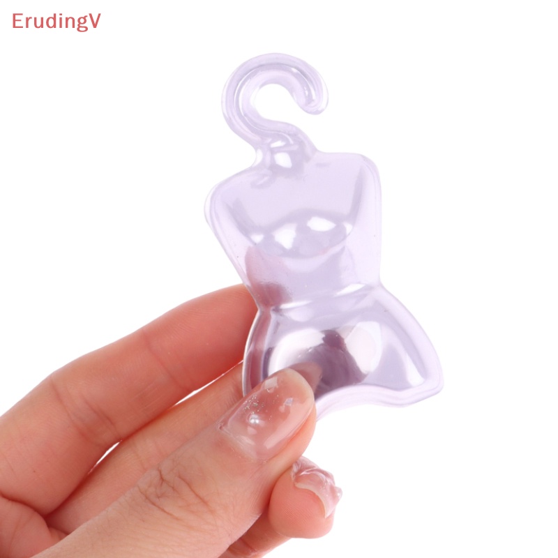 Set 200 Móc Nhựa Treo Quần Áo Búp Bê Kích Thước 11cm