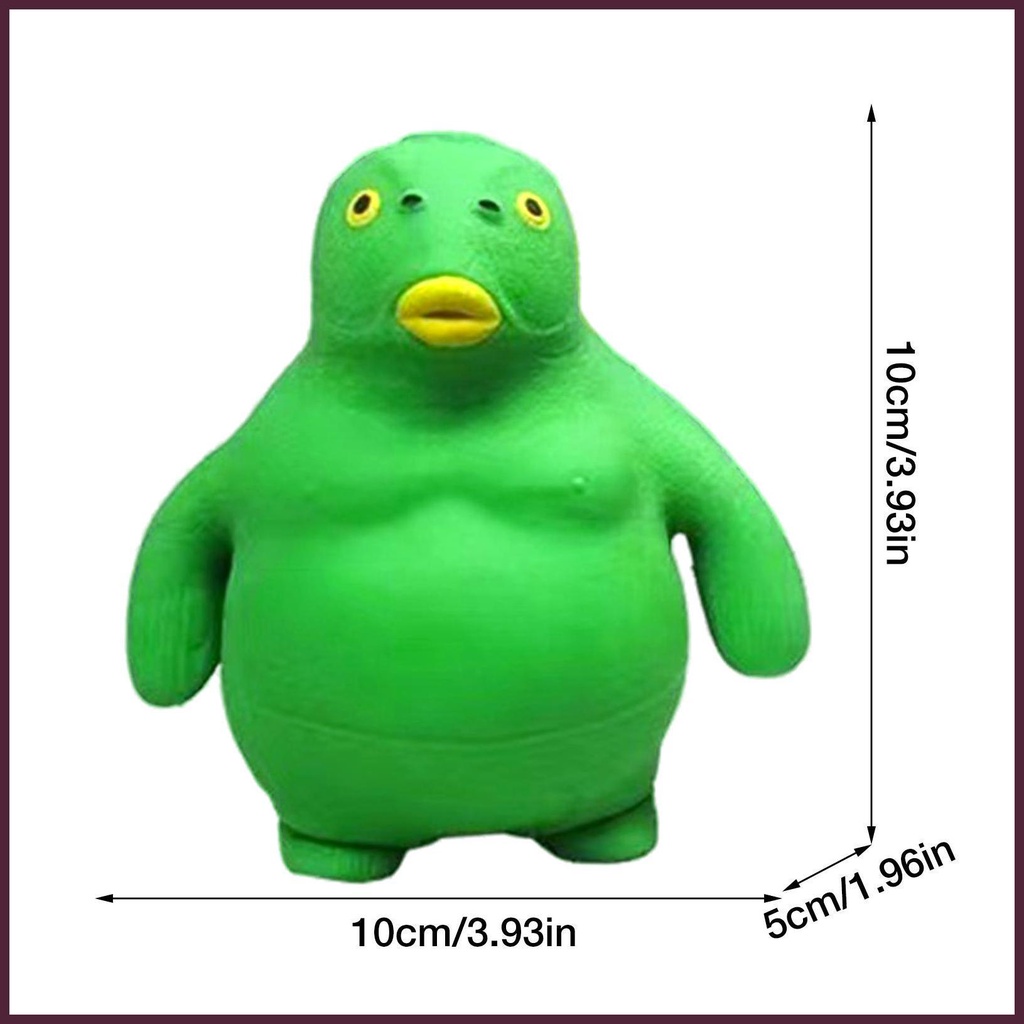 Đồ Chơi Mochi Mềm Hình Cá Hoạt Hình Màu Xanh Lá Cho Trẻ Em