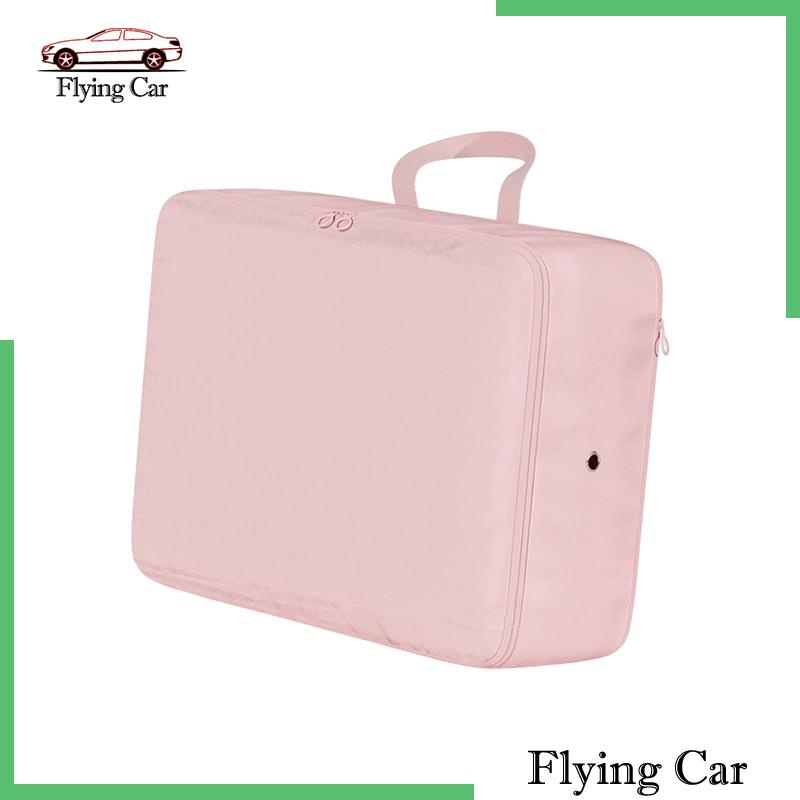 [Lzdjfmy2] Túi Nén Đựng Đồ Hai Chiều Mềm Mịn Có Dây Kéo Có Thể Gập Lại