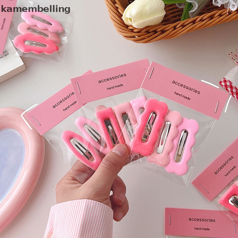 Set 3 Kẹp Tóc Màu Gradient Thời Trang Cho Nữ