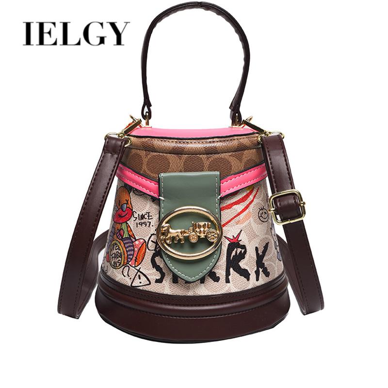 Túi Đeo Vai In Họa Tiết graffiti Phong Cách Phương Tây Thời Trang Cao Cấp Cho Nữ