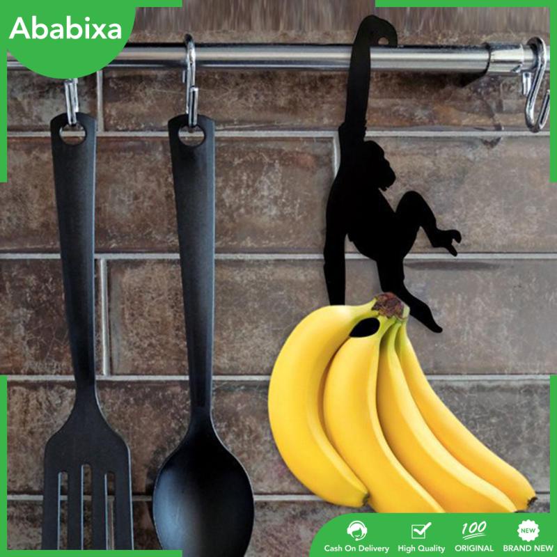 [Ababixa] Giá Đỡ Dưới Tủ / Móc Treo Chuối Bằng Sắt Đa Năng Cho Phòng Tắm / Văn Phòng