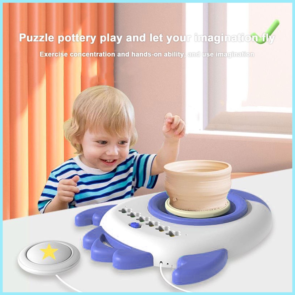 Bộ Đồ Chơi Đất Sét Tên Lửa Cho Bé