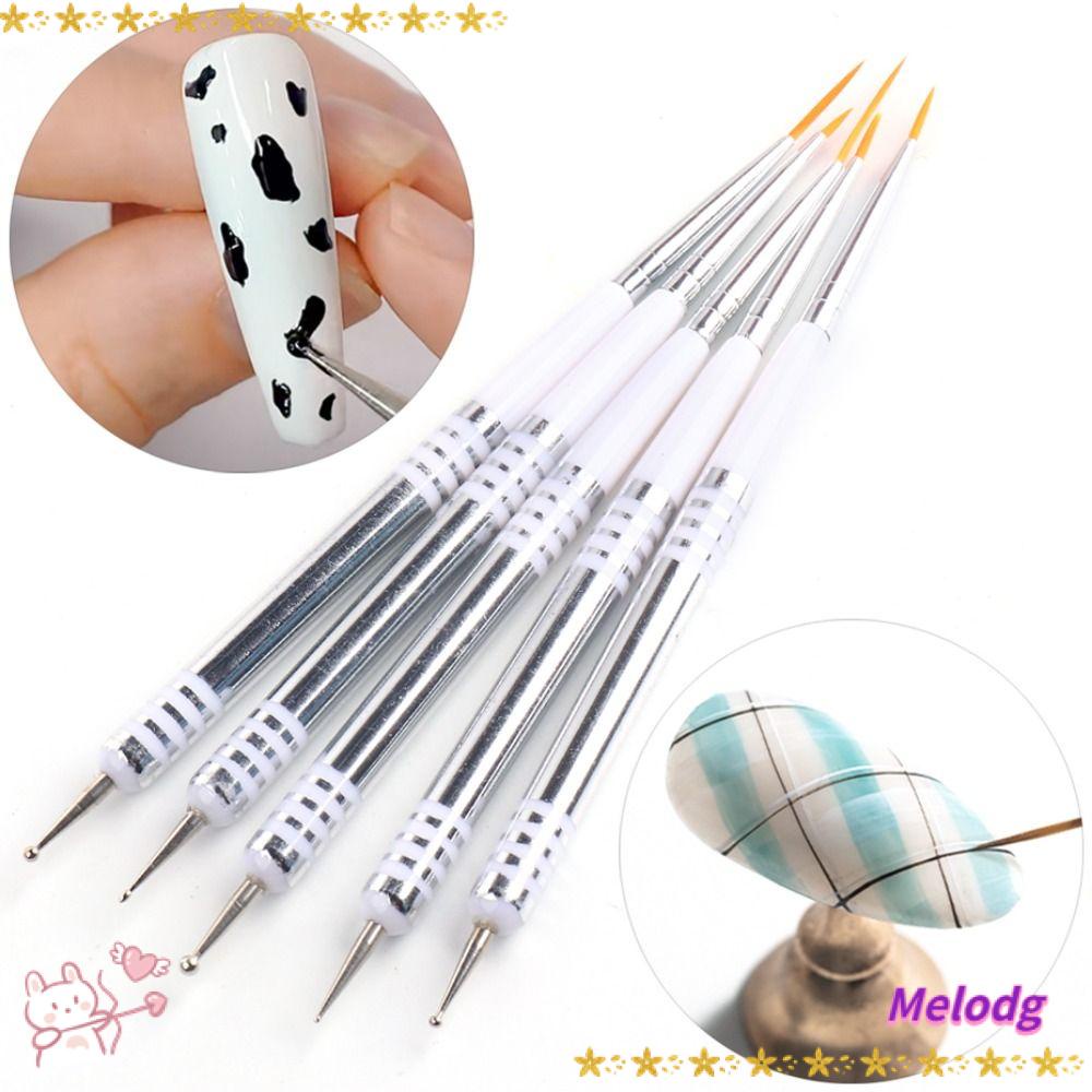 Cọ Vẽ Móng Nghệ Thuật Hai Đầu Chuyên Nghiệp|Bút Gel UV Nối Dài Lông Mi Chuyên Dụng