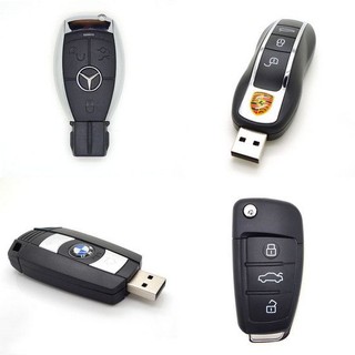 Ổ Đĩa Flash USB 32G Logo Mercedes-Benz BMW Audi Ferrari 64gu 128G Mini Đa Năng Tiện Dụng