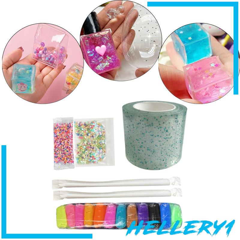 [Hellery1] Cuộn Băng Dính Cho Bé Làm Đồ Thủ Công DIY Phong Cách A