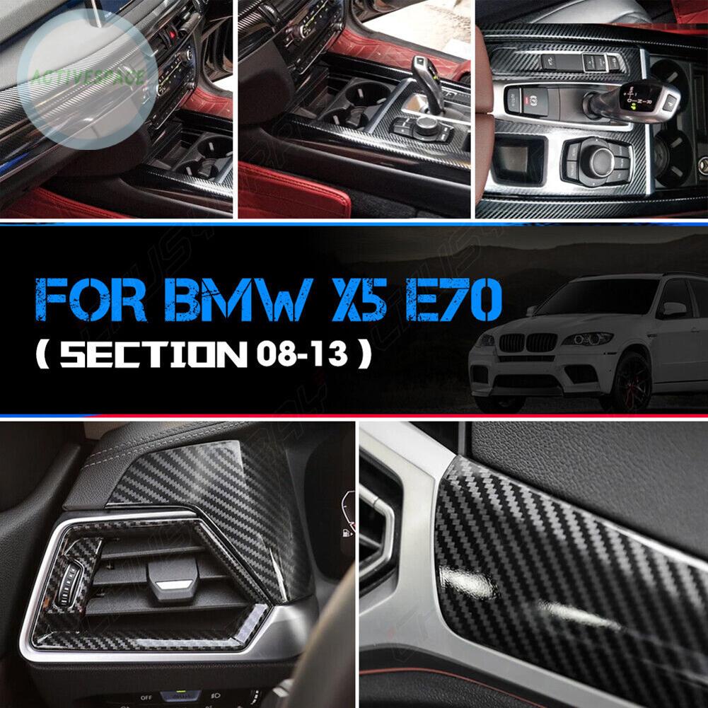 Decals Vinyl 1Set Car Accessories Car Decals Carbon Fiber DIY Installation【BMW】