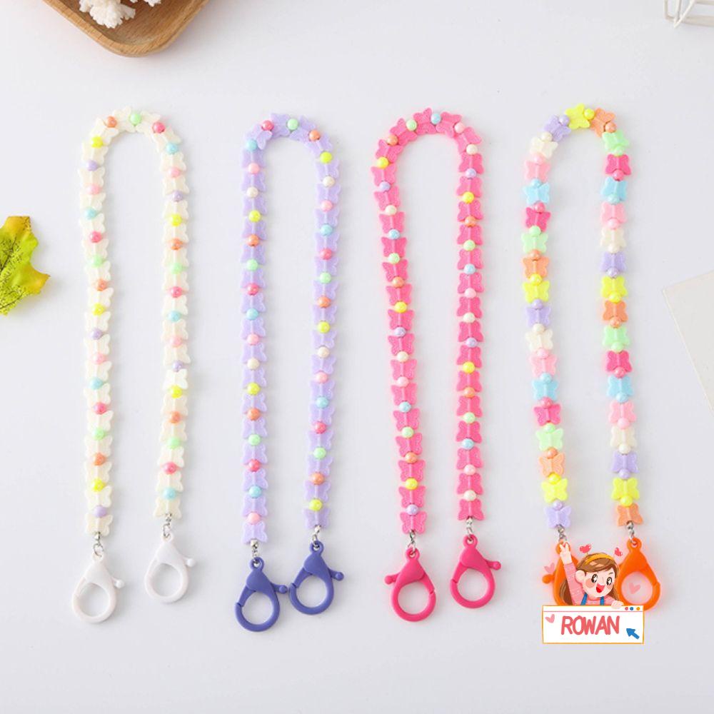 Dây Đeo Mắt Kính Bằng Acrylic Chống Trượt Hình Bướm Cho Nam Nữ