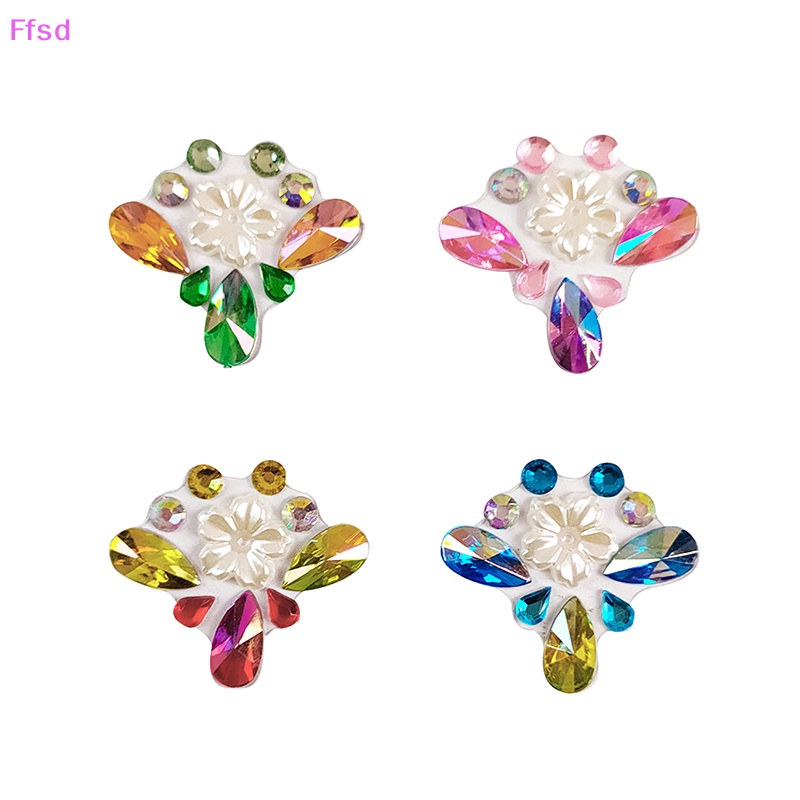 {Ffsd} Hình Xăm Dán Đính Đá Quý Lấp Lánh Trang Điểm Mặt / Cơ Thể Cho Lễ Hội / Tiệc Tùng Bán Chạy