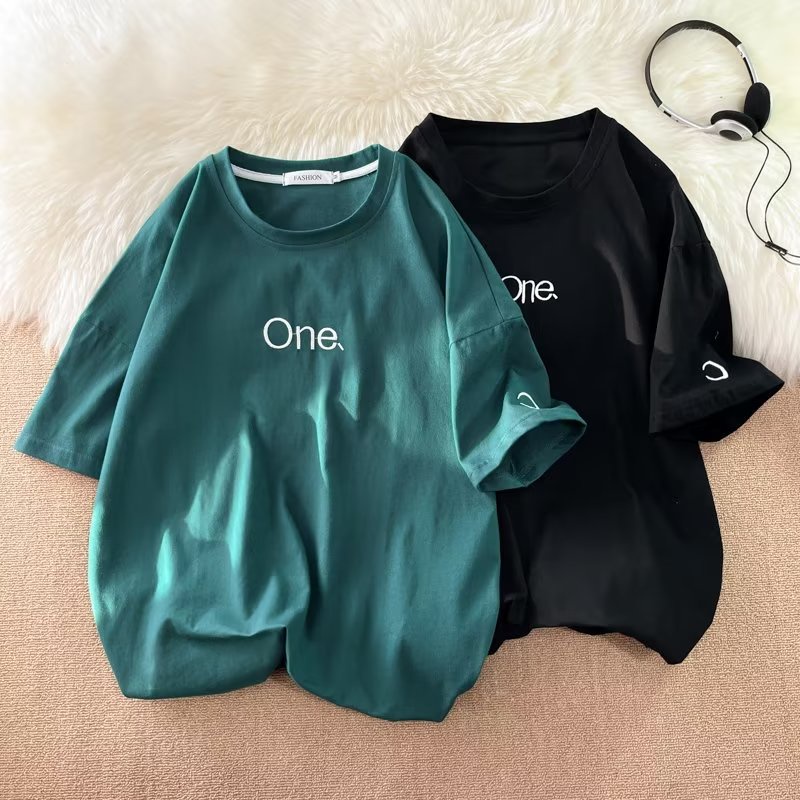 Áo Thun Cotton Ngắn Tay Phong Cách Đường Phố Cho Nam