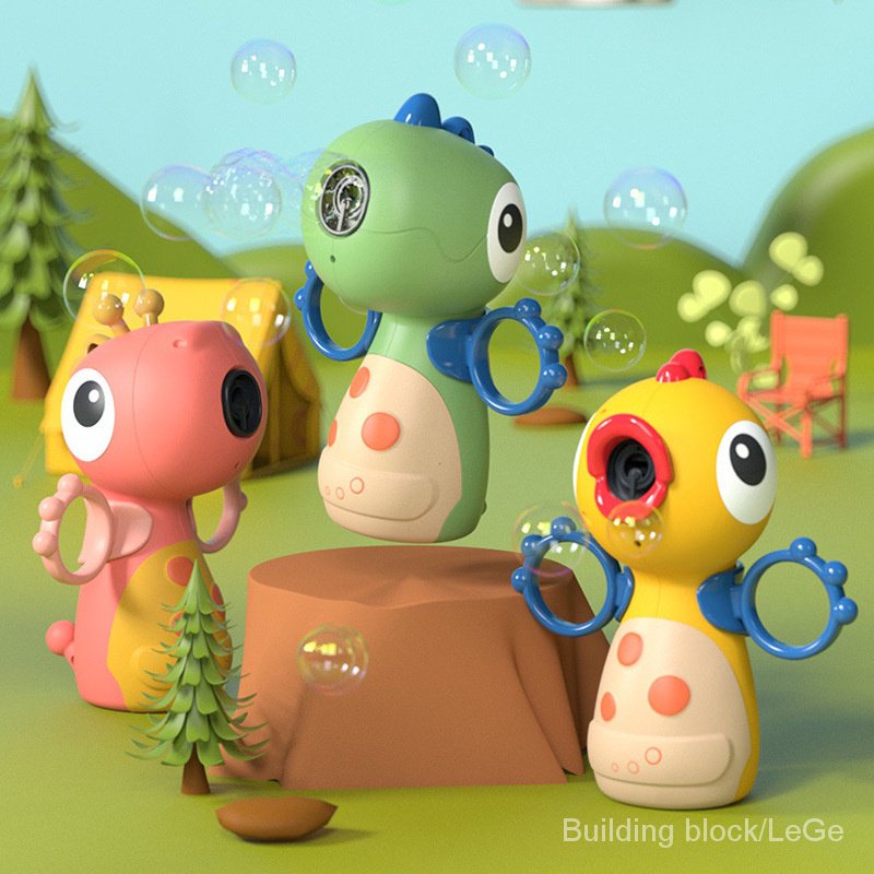 Đồ Chơi Thổi Bong Bóng Tự Động Hình Động Vật Hoạt Hình Đáng Yêu Dành Cho Bé