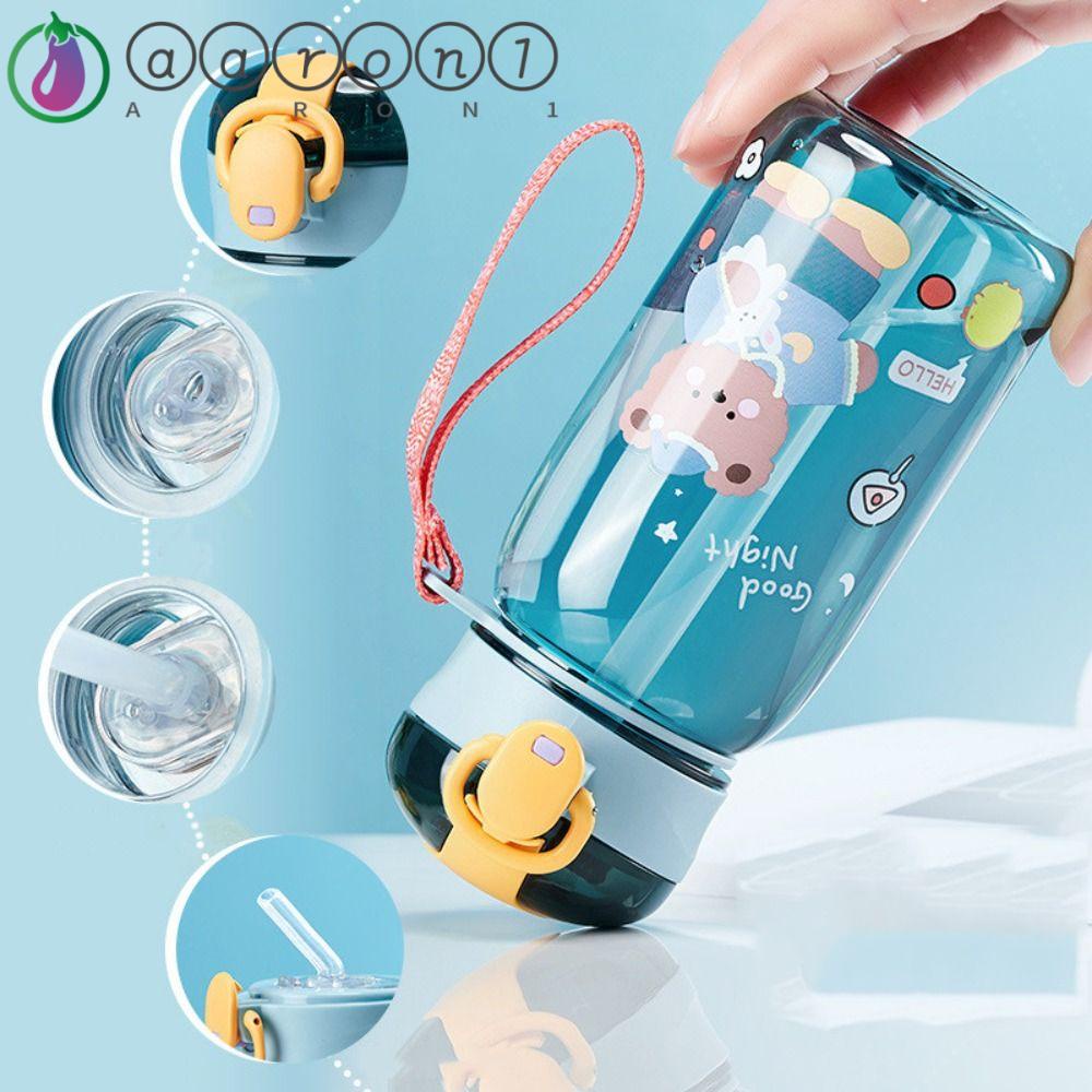 Bình Nước AARON1 Dung Tích Lớn 400ml Có Nắp Đậy Tiện Dụng Cho Bé