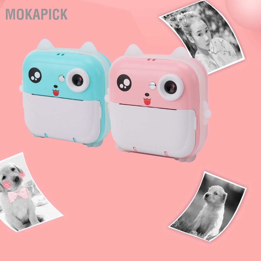 Mokapick Trẻ Em Kỹ Thuật Số In Camera 24MP 5V 1080P 720P Màn Hình 2.4in USB Ngay Máy Ảnh dành Cho Bé Gái Trai