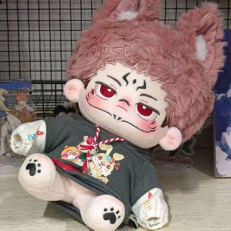 Trang Phục Hóa Trang Búp Bê Jujutsu Kaisen Ryoumen Sukuna Plushie Nhồi Bông 20cm