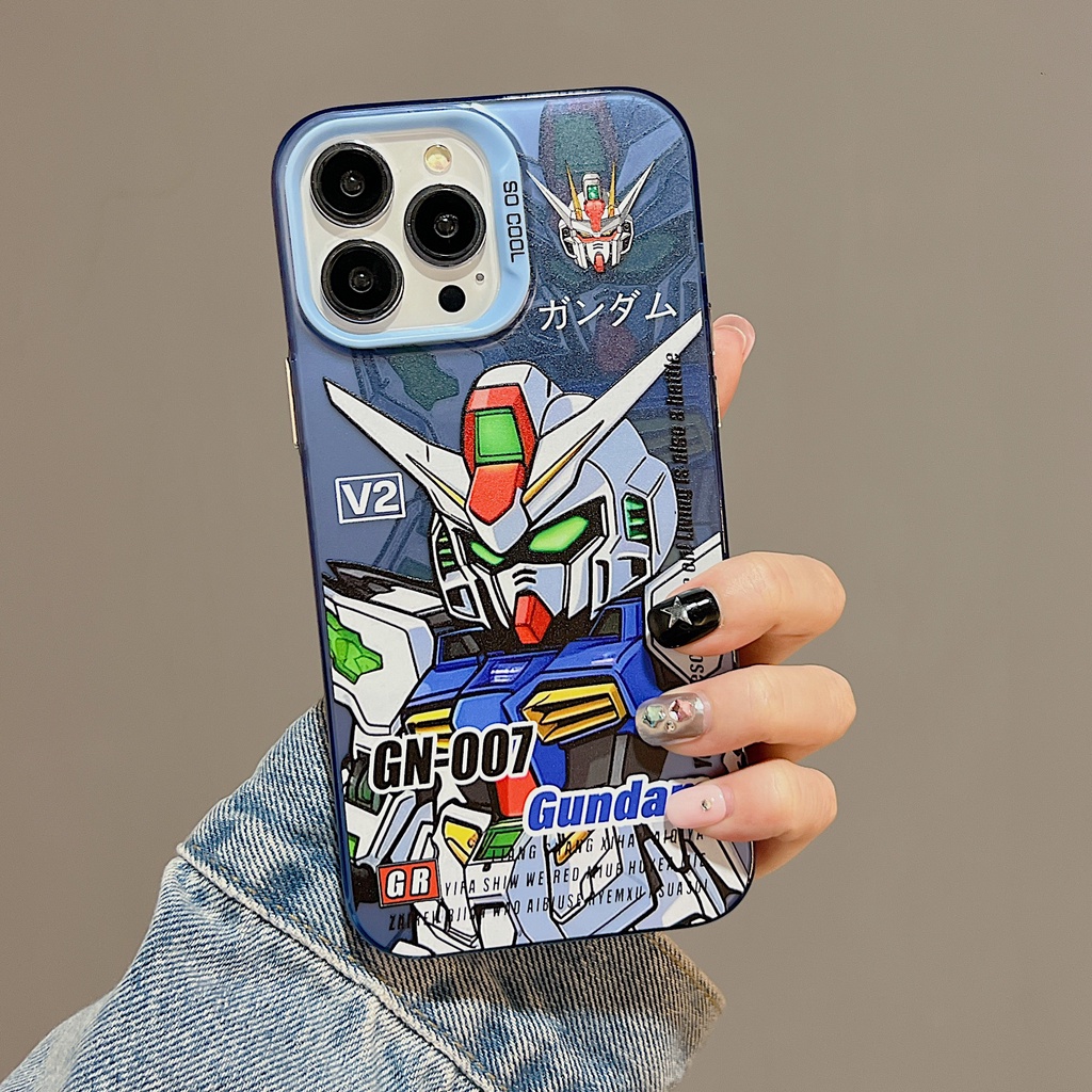 Ốp Điện Thoại Tpu Dẻo Trong Suốt Họa Tiết Hoạt Hình Hai Mặt Chống Rơi Cho iPhone 11 13 12 14 Pro Max