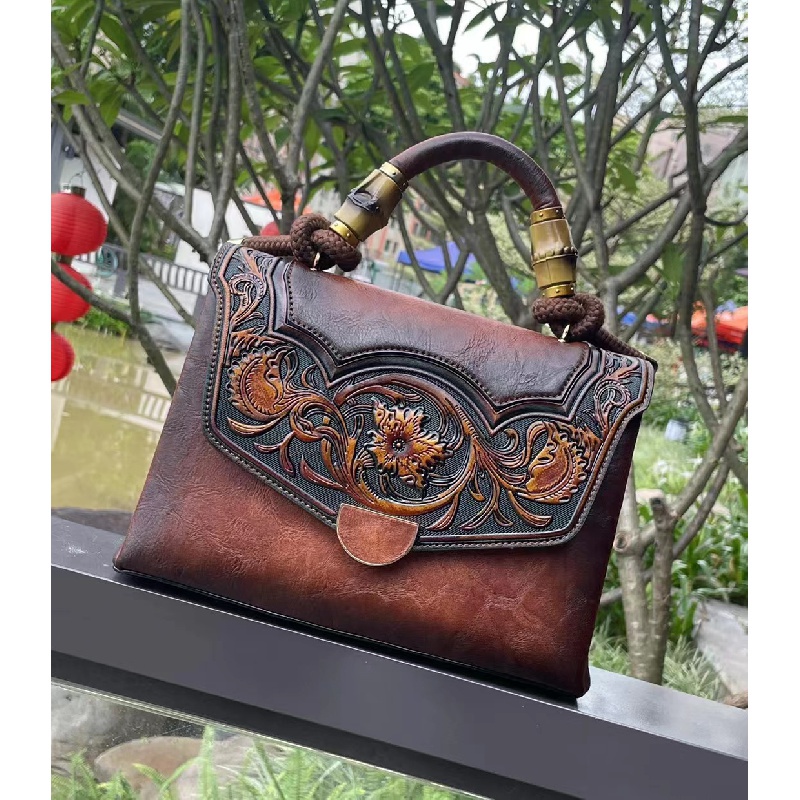 Túi Xách Nữ Màu Sắc Retro Thời Trang