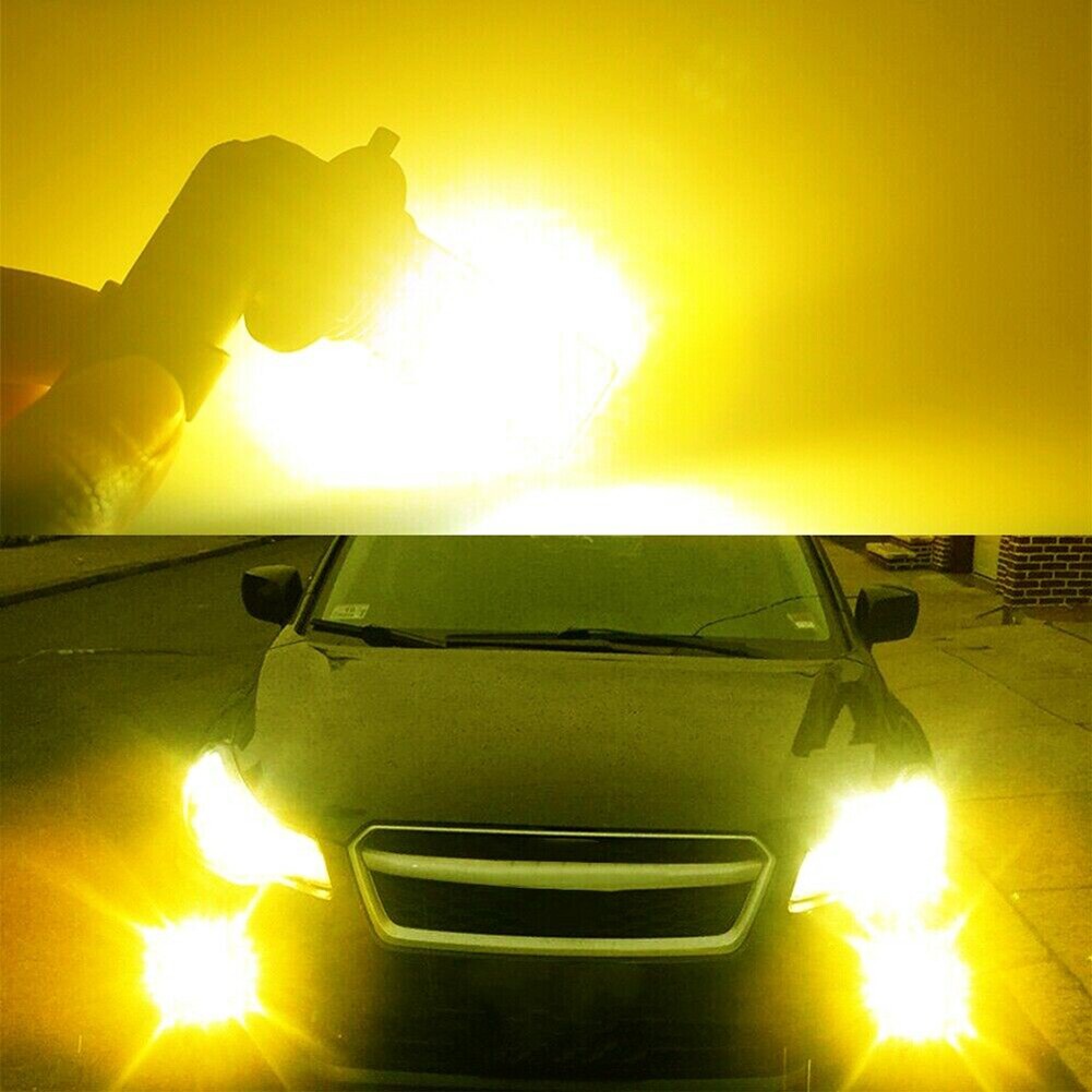 Bóng Đèn LED H3 80W / 2000LM / 3000K Ánh Sáng Vàng Chất Lượng Cao Cho Xe Hơi