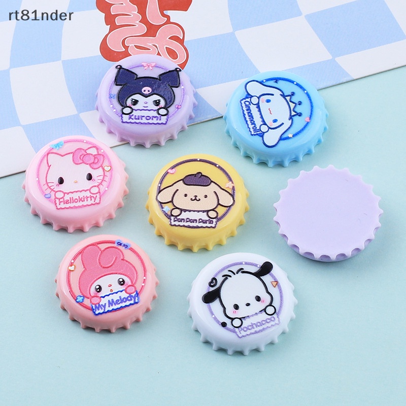 Rt Set 10 Phụ Kiện Kẹp Tóc Hình Mèo Hoạt Hình Dễ Thương DIY