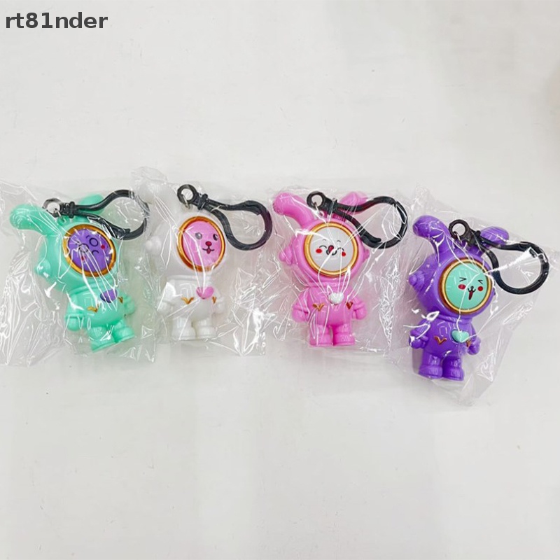 Rt Móc Khóa Hình Thỏ Phi Hành Gia Hoạt Hình Sáng Tạo Dễ Thương