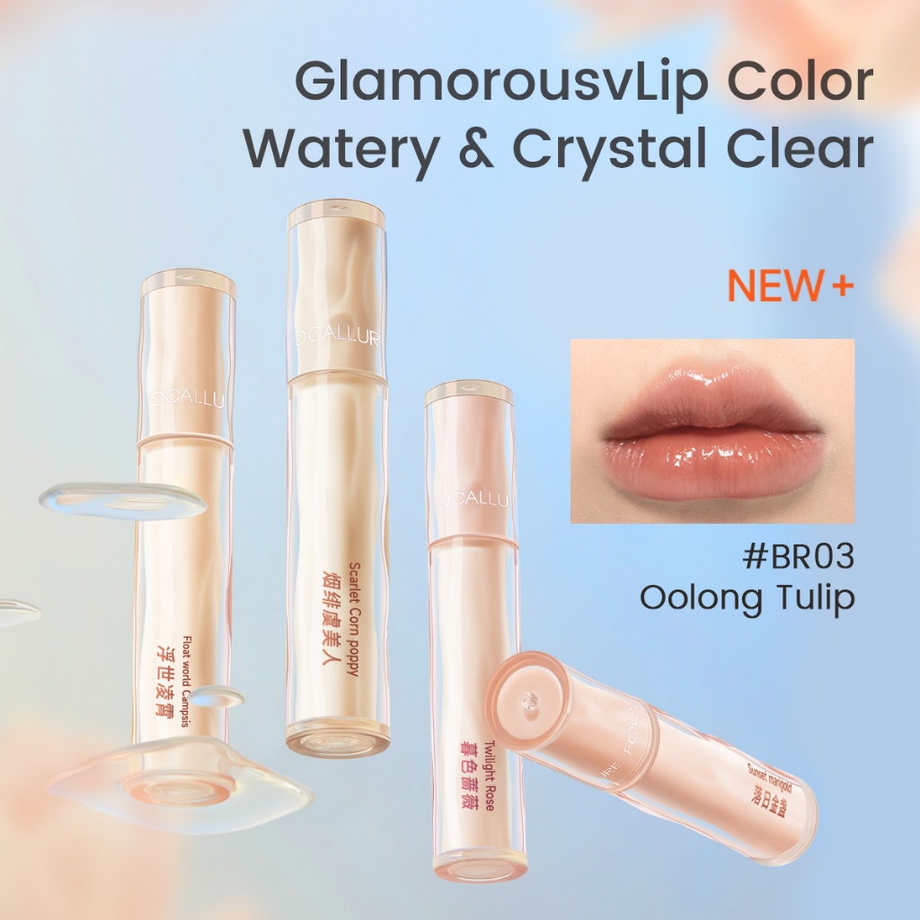 Son Bóng Focallure Khóa Màu Nước Không Bết Dính Trọng Lượng Nhẹ 2g