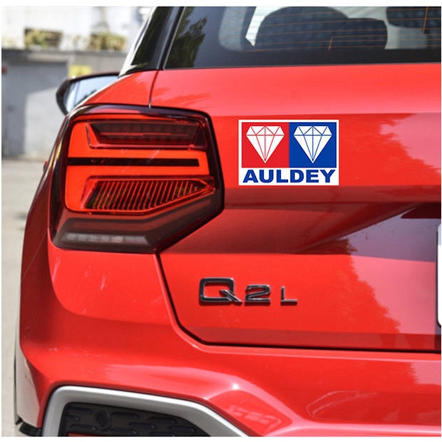 Auldey Bumper Stickers Let's &amp; Go Double Star Jdm Modified Tamiya Tamiya Tamiya Electric Car Stickers Bumper Stickers Paper Cover Scratches sQ3N