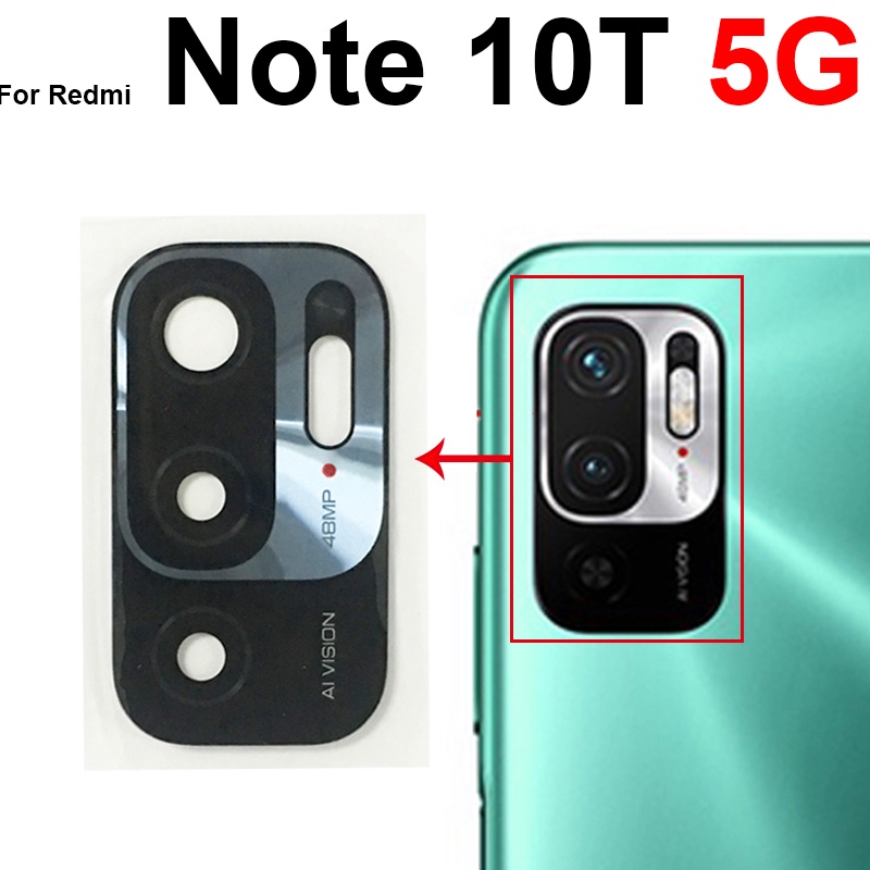 Thấu Kính Camera Sau Chính Kèm Miếng Dán Thay Thế Chuyên Dụng Dành Cho Xiaomi Redmi 10 Note 10 Pro Max Note 10S 10T 10 5G