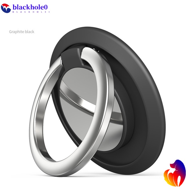 Giá Đỡ Điện Thoại Dạng Nhẫn Bằng Hợp Kim Có Nam Châm Gắn Xe Ô Tô