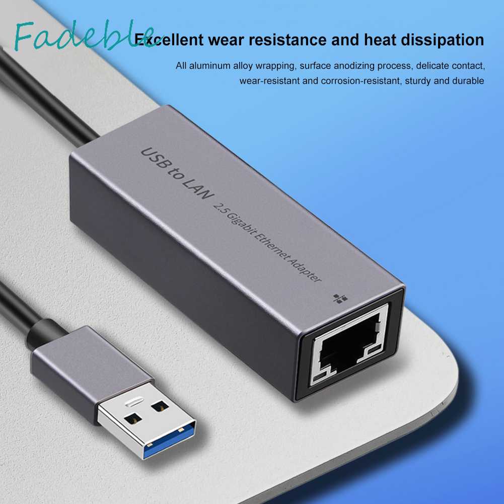 Thẻ Mạng 2.5G 2500Mbps Chuyển Đổi Từ Type-C / USB3.0 Sang RJ45