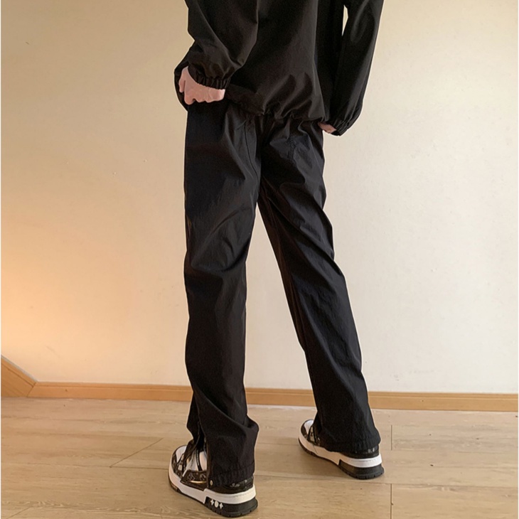 Quần Dài Thể Thao Có Khóa Kéo Phong Cách Đường Phố Thời Trang Mùa Hè Cho Nam